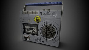 3D Game model of Soviet Belarus302 tape recorder