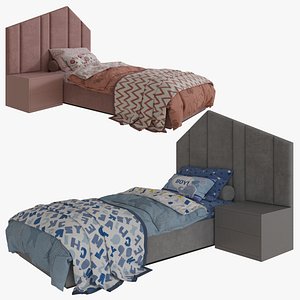 Single Beds 01 GIRLS and BOY