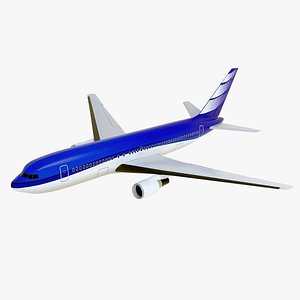 Boeing 767 airliner 3D