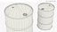 Oil Storage Steel Barrel Black Game Ready