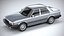 3D model generic sedan 1980