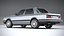 3D model generic sedan 1980