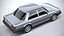 3D model generic sedan 1980
