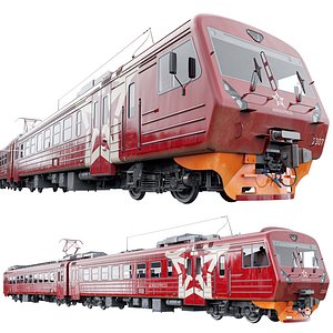 3D Passenger Train  ED4M - AERO EXPRESS