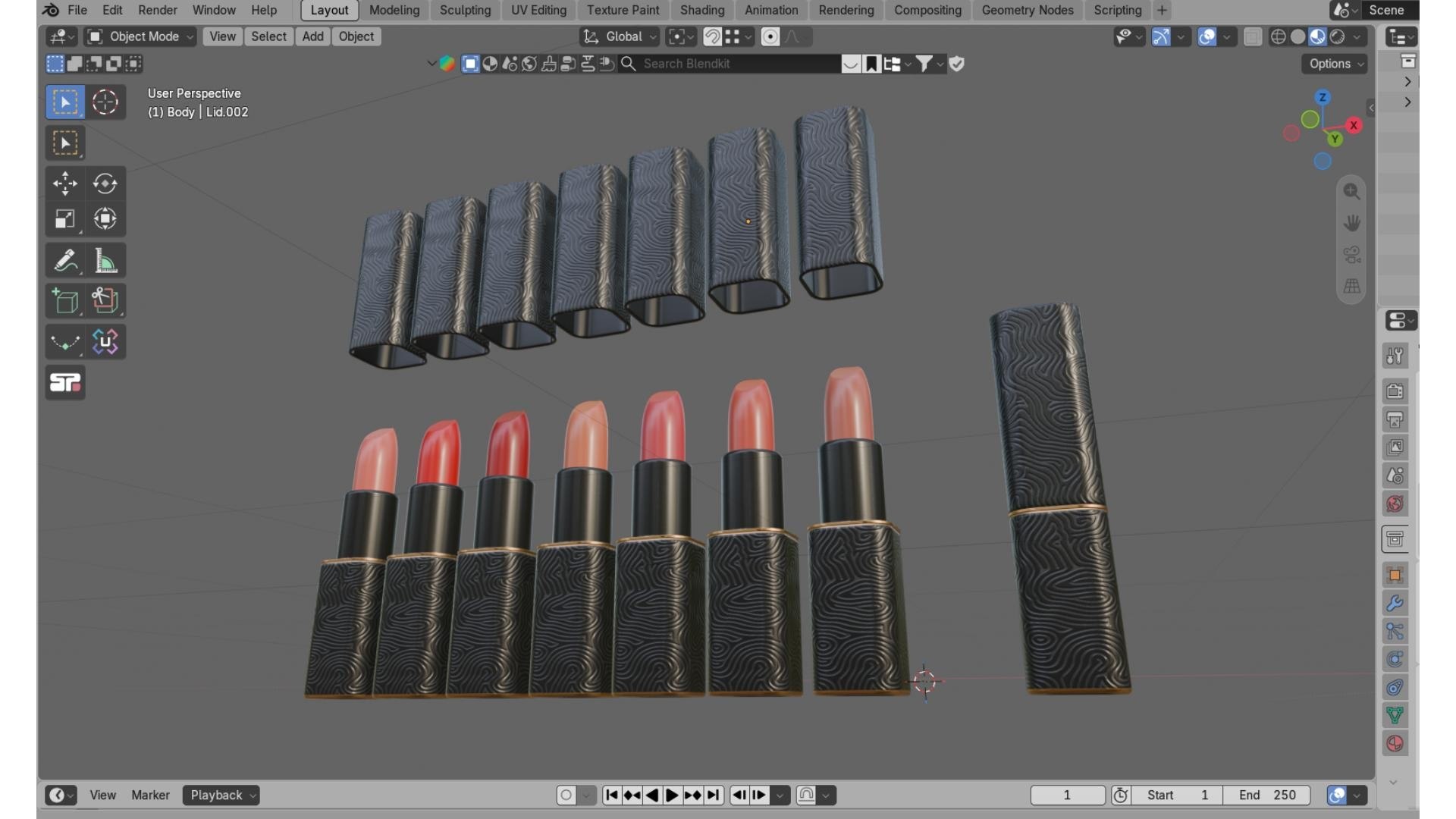 3D model Lipstick Pack https://p.turbosquid.com/ts-thumb/Si/3mYGfI/89/blender2/jpg/1791479204/1920x1080/fit_q87/318f95f6b115c06ac50e16f967eb3ad2b859a6d9/blender2.jpg