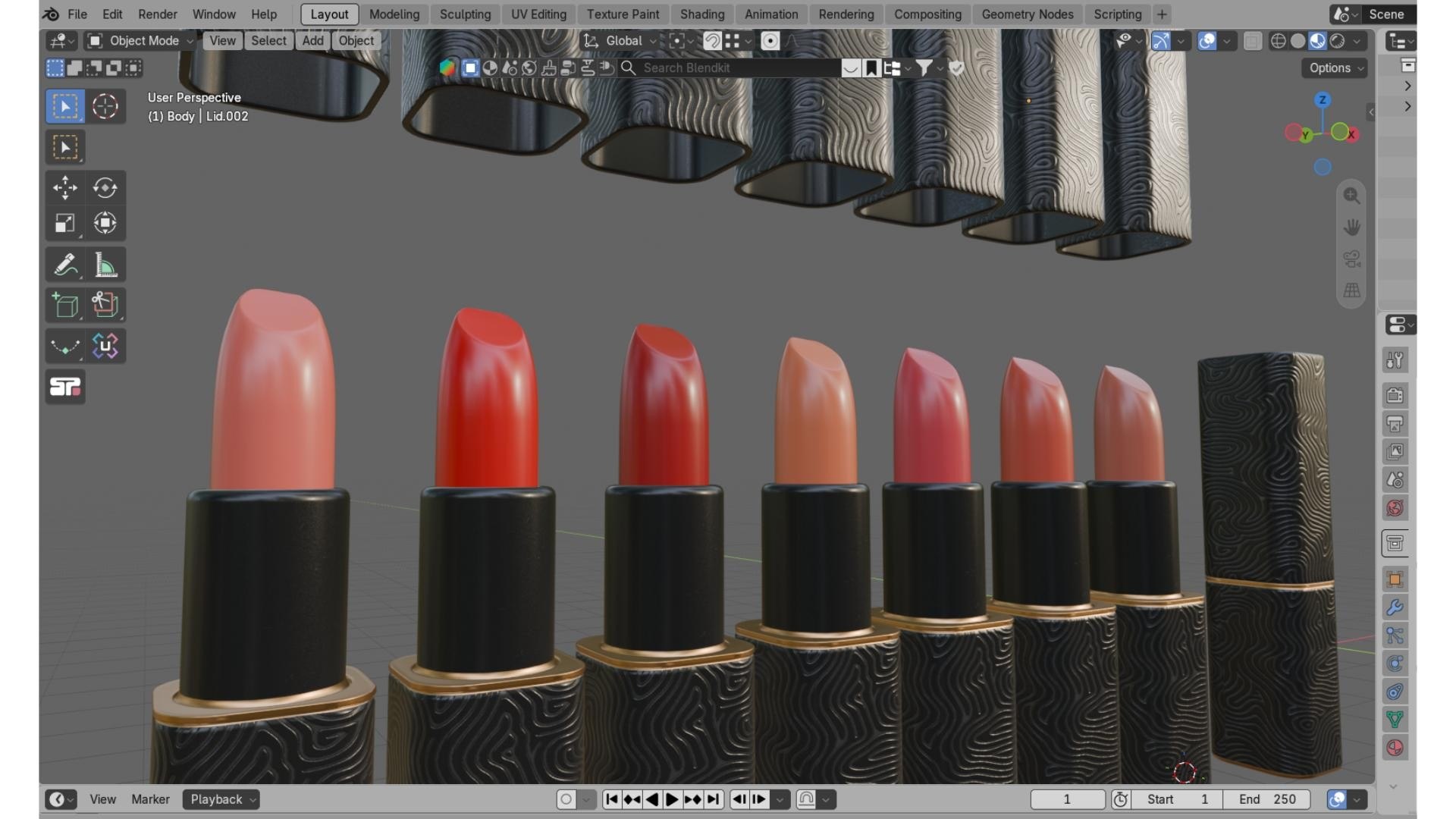 3D model Lipstick Pack https://p.turbosquid.com/ts-thumb/Si/3mYGfI/Z4/blender3/jpg/1791479202/1920x1080/fit_q87/ba2c6179032d479124cedaa58a8f3a5cab9aa889/blender3.jpg