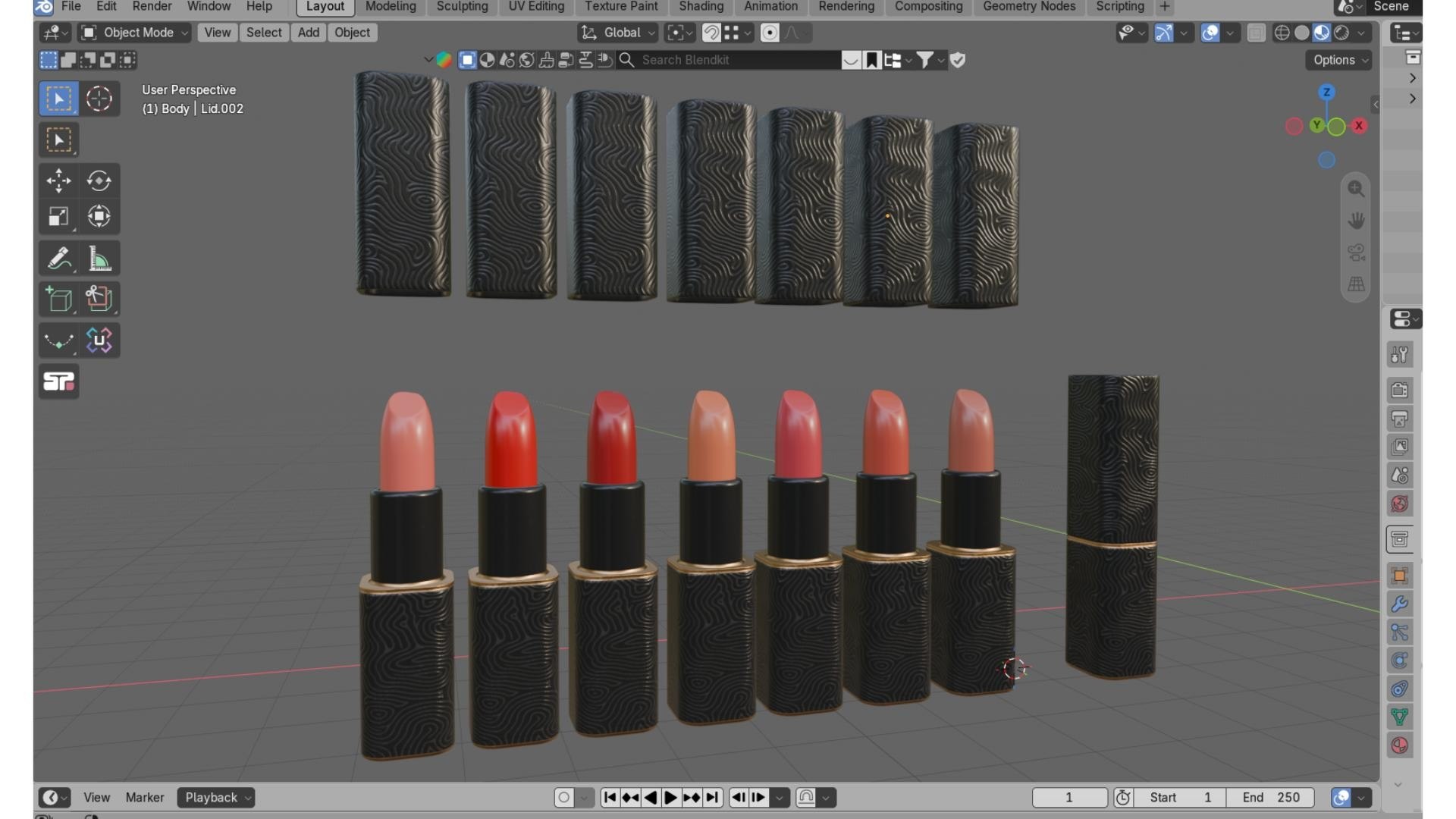 3D model Lipstick Pack https://p.turbosquid.com/ts-thumb/Si/3mYGfI/fy/blender1/jpg/1791479199/1920x1080/fit_q87/fcd941437b9dd593bad7d545ee26ec688df10d65/blender1.jpg