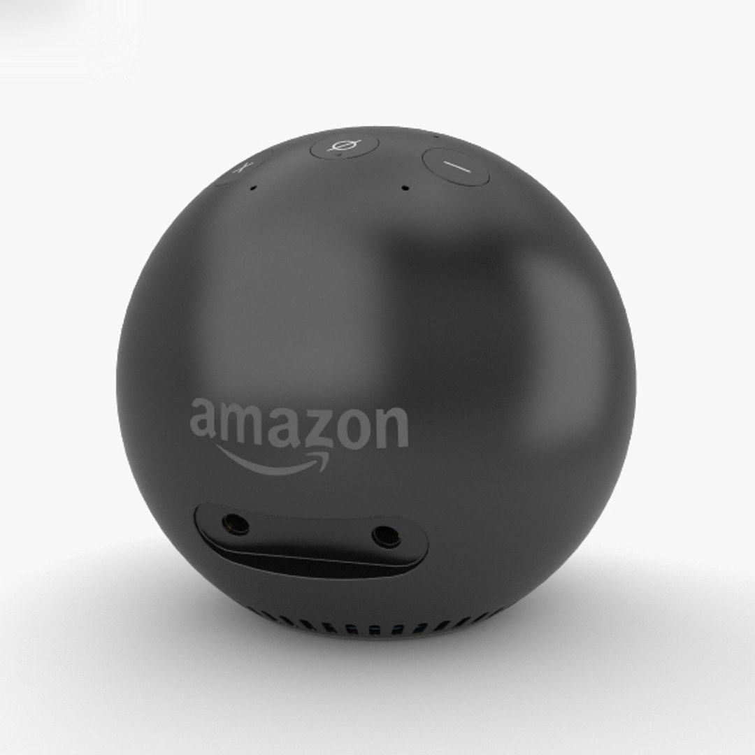 3D amazon echo spot TurboSquid 1465864