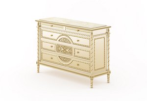 14217 Chest of Drawers by Modenese Gastone 3D