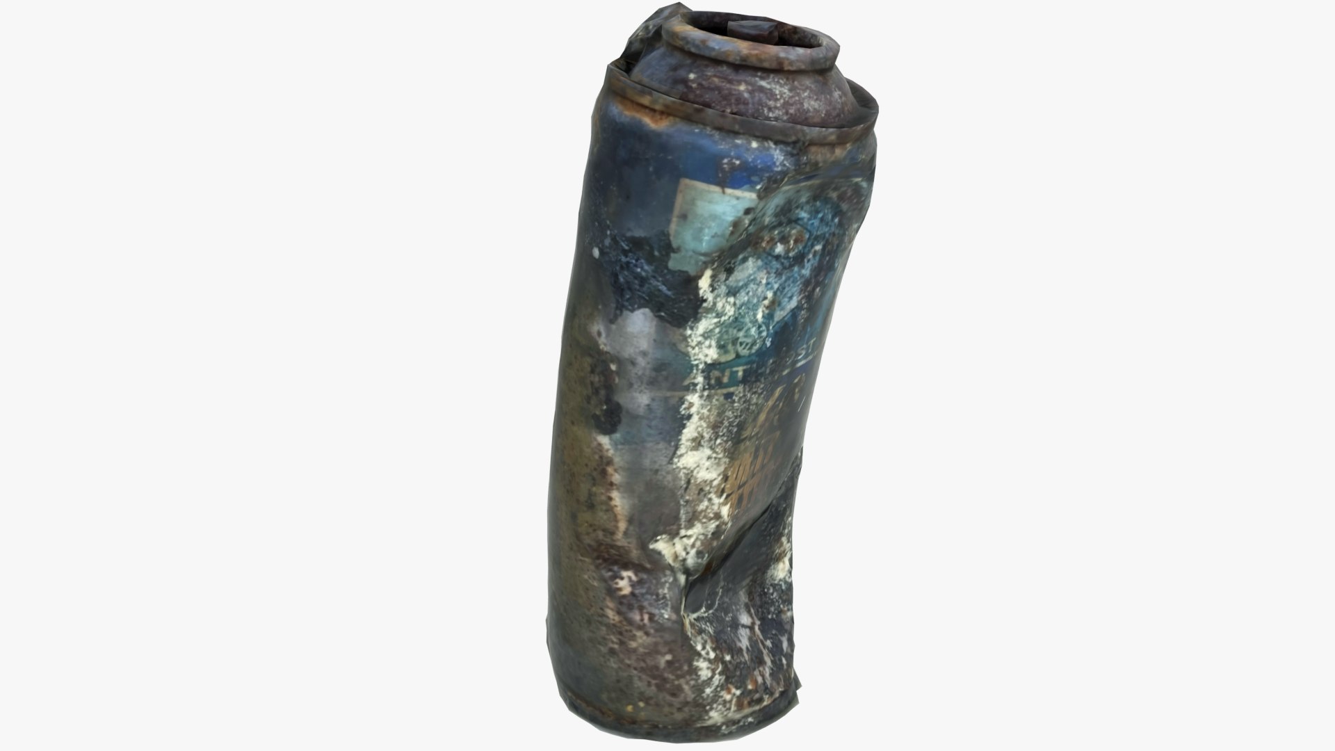 3D Old Rust Aerosol Can 7 Scan 3D - TurboSquid 1742315