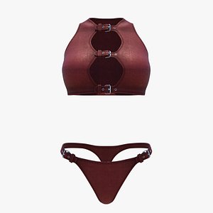 Punk Outfit 03 3D model