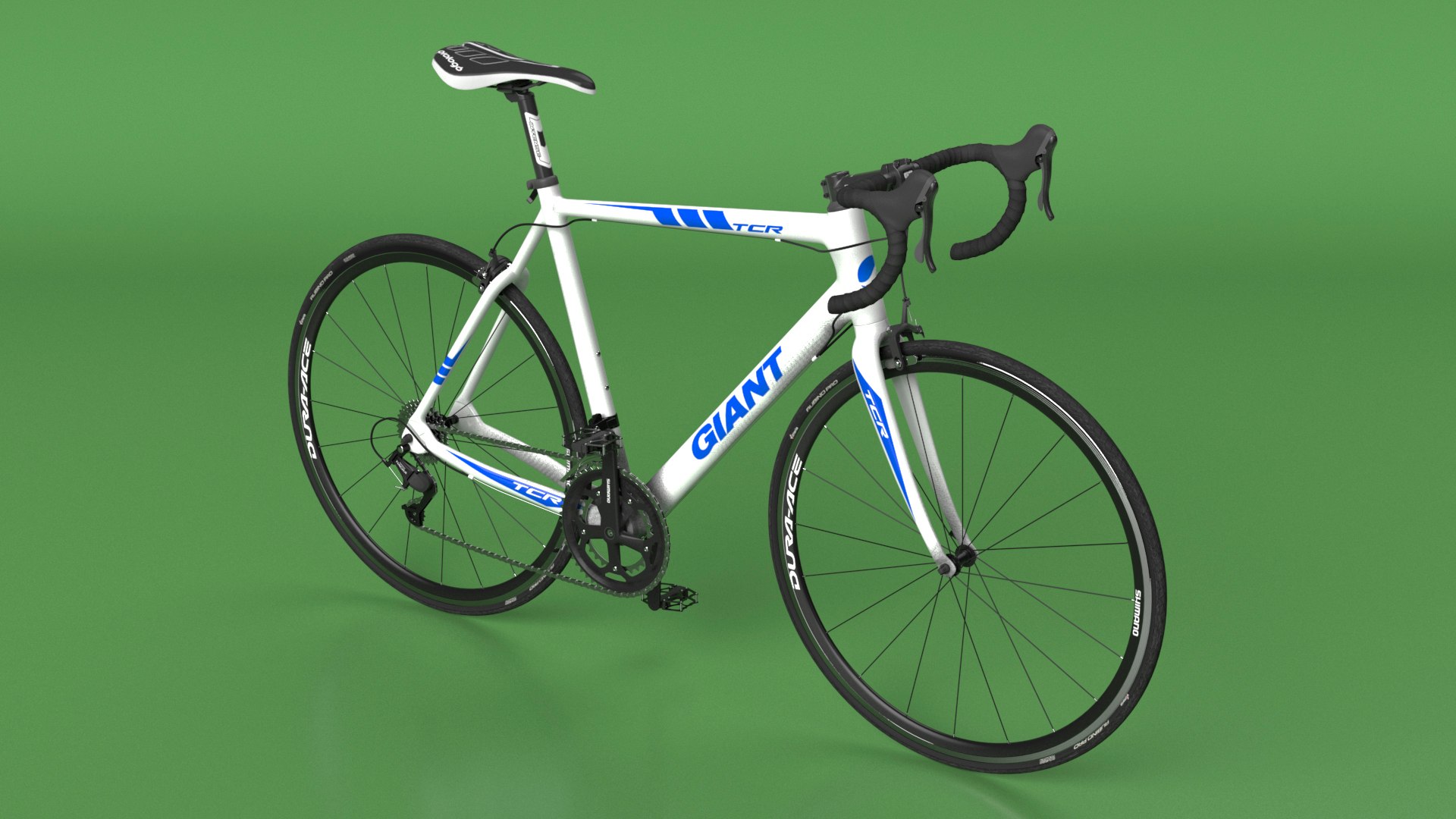Giant TCR Road Bicycle Rigged 3D - TurboSquid 2371665