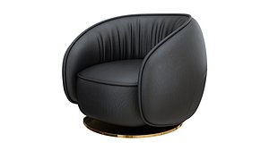 3D Baxter leon armchair model