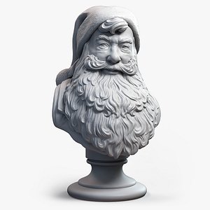 Santa Claus Portrait Bust