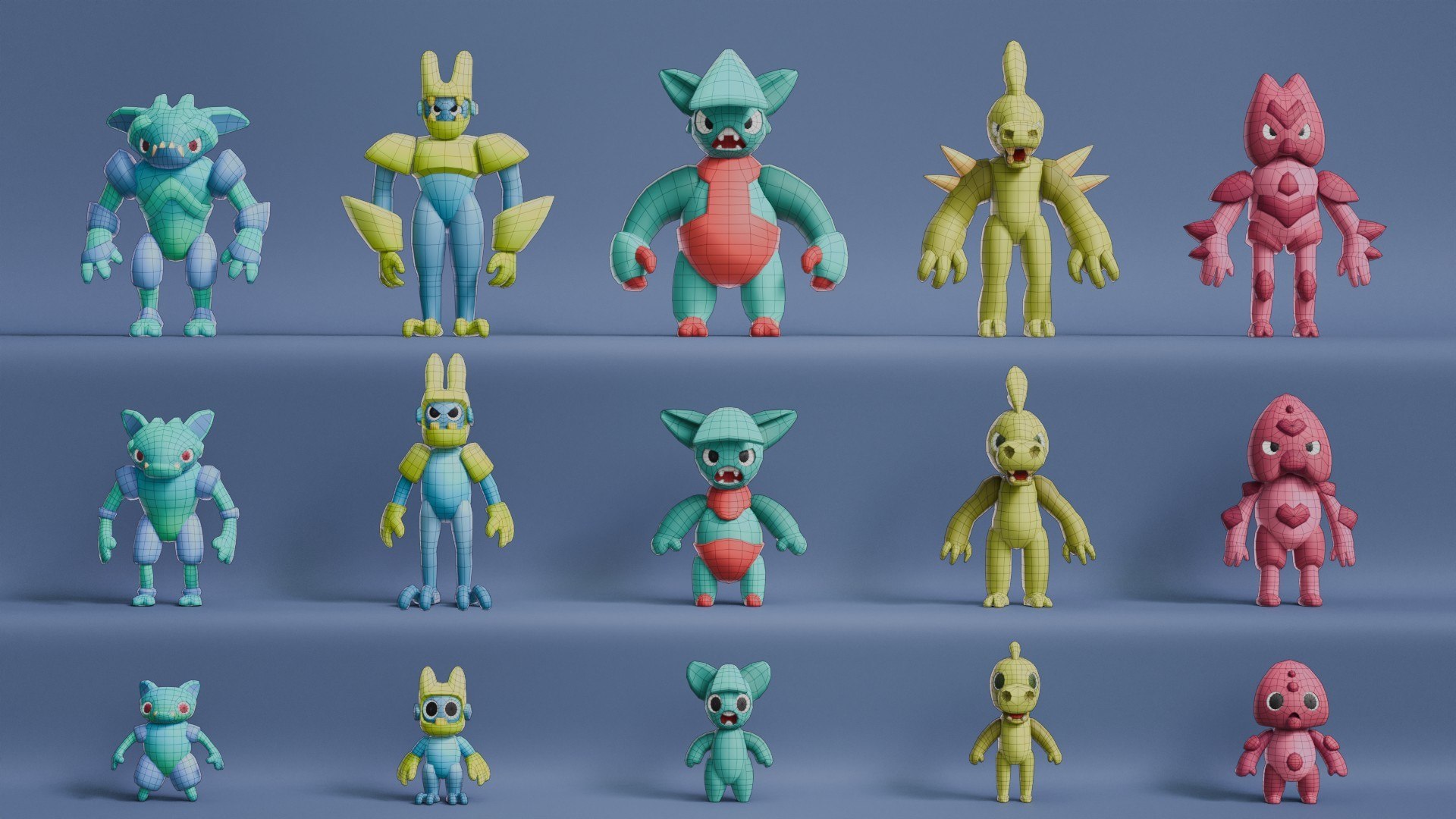 3D Cartoon Monsters Pack 07 https://p.turbosquid.com/ts-thumb/Si/YdQ1nq/B3/wire01/jpg/1702019222/1920x1080/fit_q87/d234f806e574a0f4d66ff418c91fc8cb59a03abb/wire01.jpg