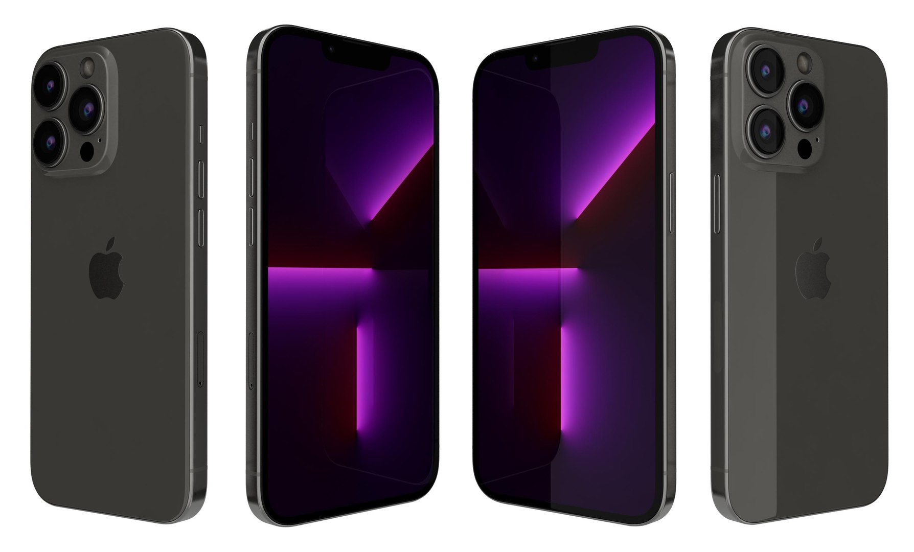 Apple iPhone 13 Pro Max All Colors model TurboSquid 1795783