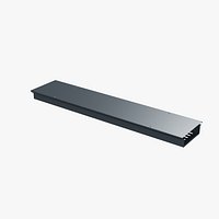 Perforated Cable Tray with Folded Cover and Eight Retained Clip Fixings