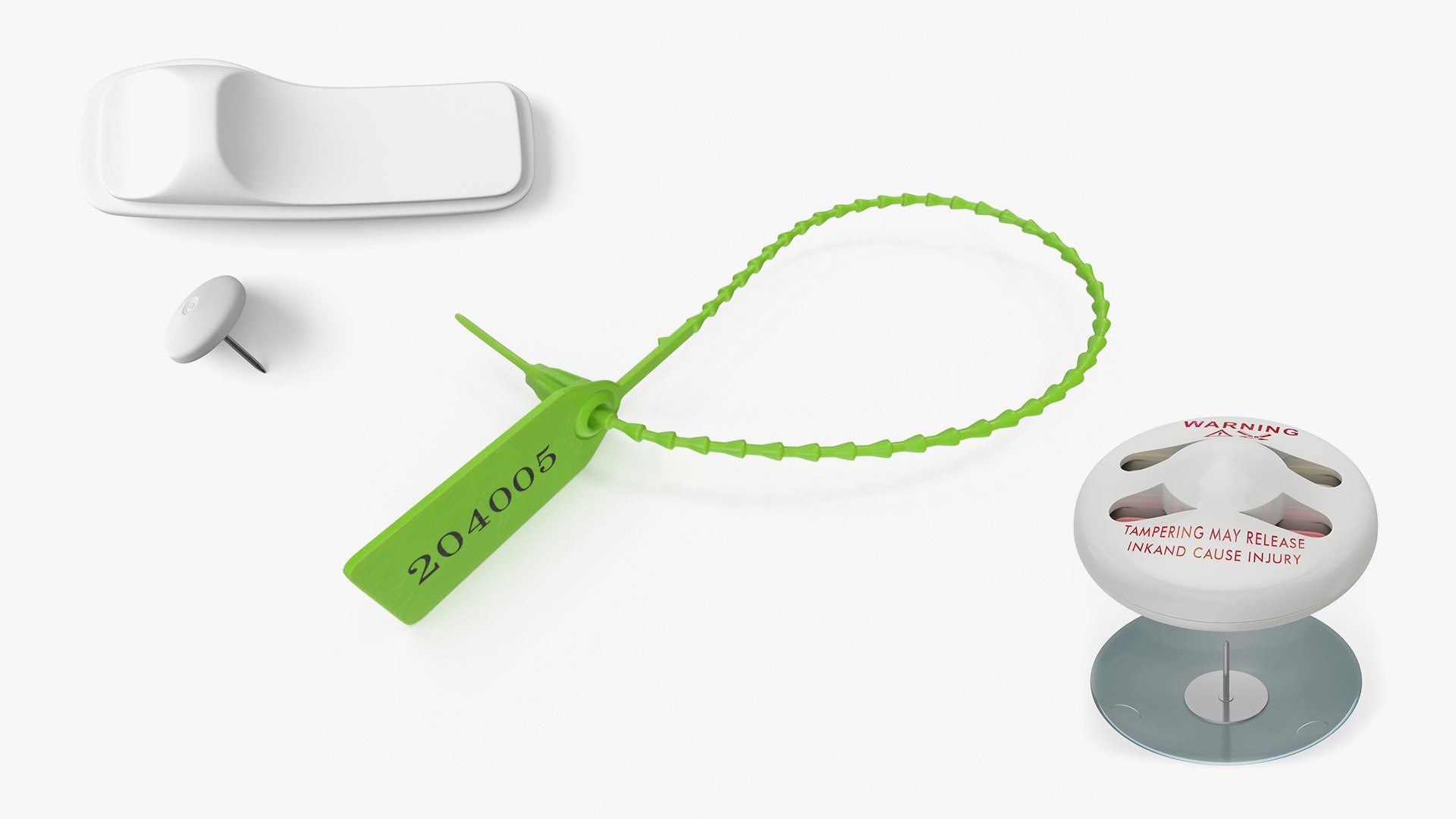 Security Tags Collection Model - TurboSquid 2197077