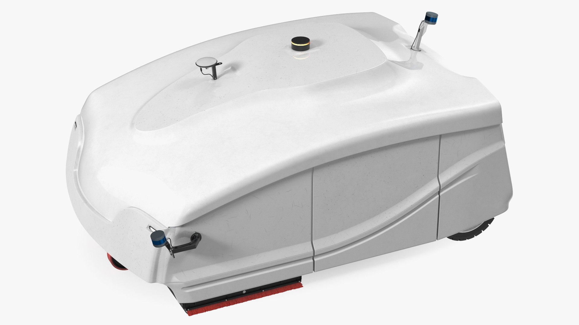 Autonomous Sweeping System 3D model preview