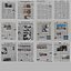 Newspaper Litter 4 3D Model