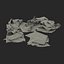 Newspaper Litter 4 3D Model