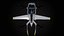 Coche volador eVTOL Air One Negro PBR