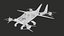 Coche volador eVTOL Air One Negro PBR