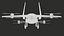 Coche volador eVTOL Air One Negro PBR