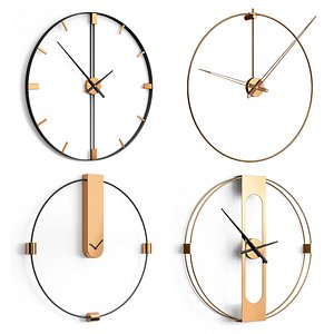 Wall Clock Set 703 3D