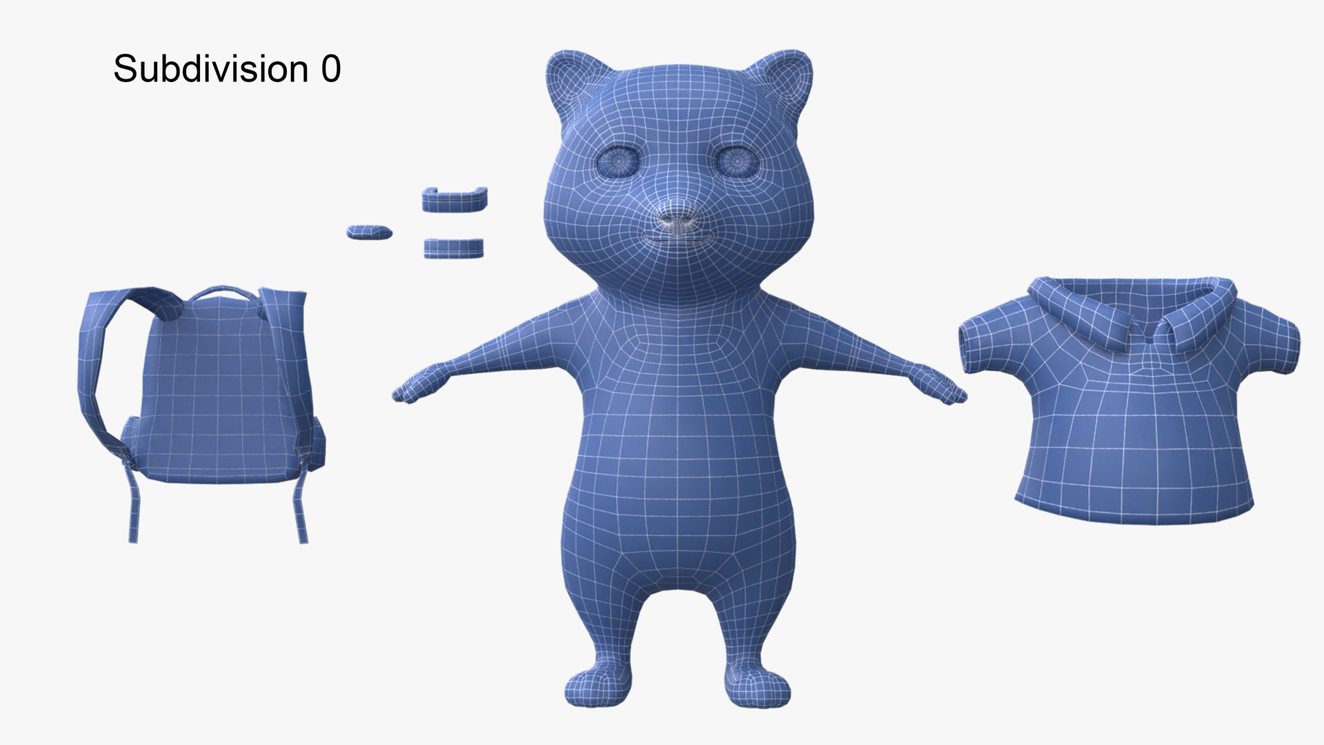 3D cute raccoon cartoon https://p.turbosquid.com/ts-thumb/Si/erxXnM/Nf/wire1/jpg/1685797374/1920x1080/fit_q87/51a1de79800ddc738e9212bf2792487d9fc95db2/wire1.jpg