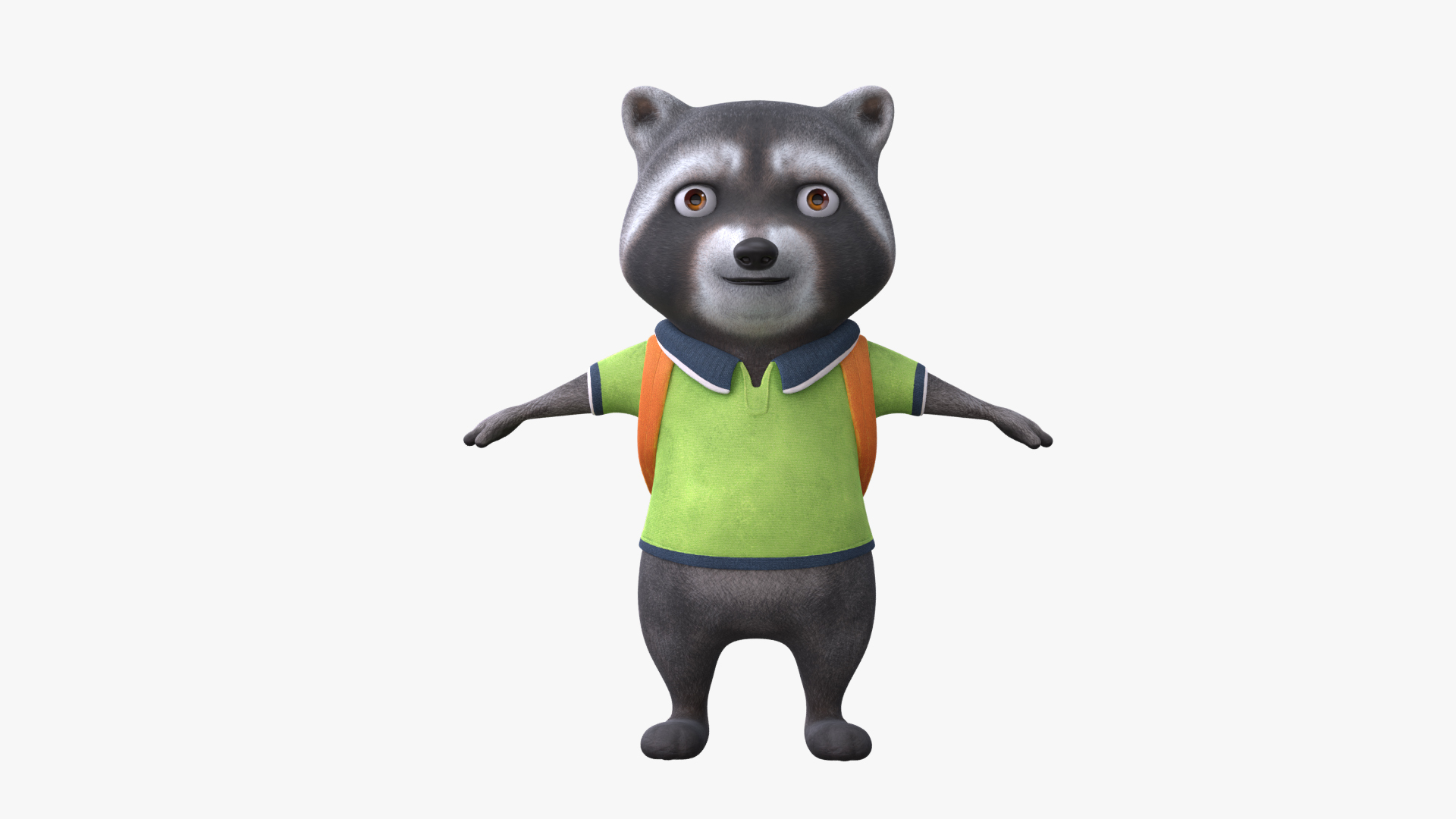 3D cute raccoon cartoon https://p.turbosquid.com/ts-thumb/Si/erxXnM/XB/racoon/jpg/1685798067/1920x1080/turn_fit_q99/0e6b5cbeb5e7d85fe6ae62df7222634d0a1d684a/racoon-1.jpg
