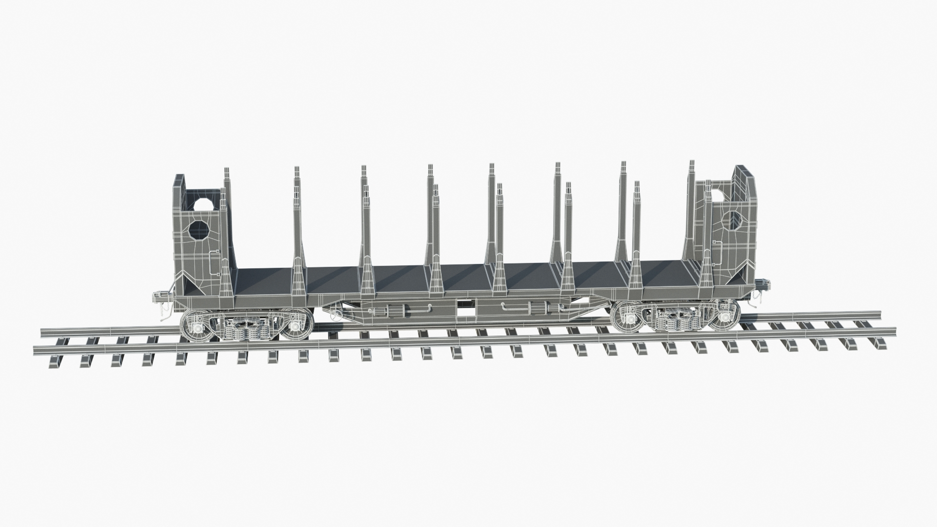 3D Logging Car 01 - TurboSquid 1438099