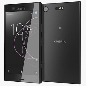 realistic sony xperia xz1 3D model