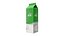 Maqueta de Caja para Envasar Leche de 1000 ml