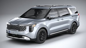 Kia Carnival 2025 3D model