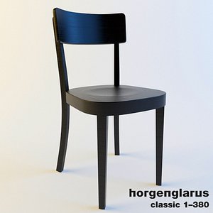 classic horgenglarus chairs 3D model