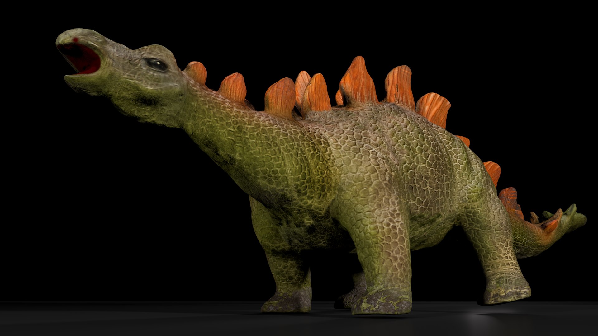 3D Model Stegosaurus Herbivorous Dinosaur - TurboSquid 2269514