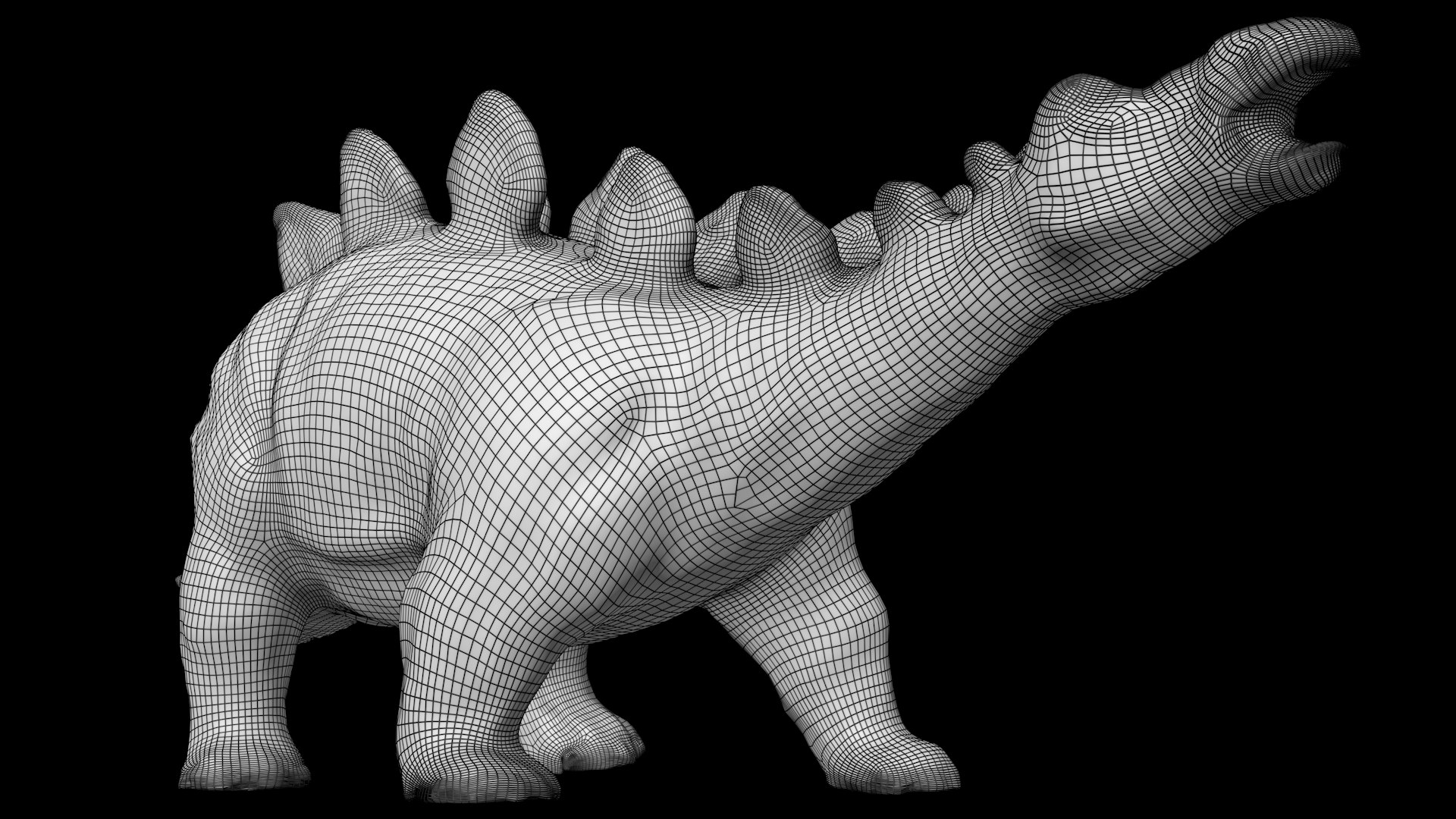 3D Model Stegosaurus Herbivorous Dinosaur - TurboSquid 2269514