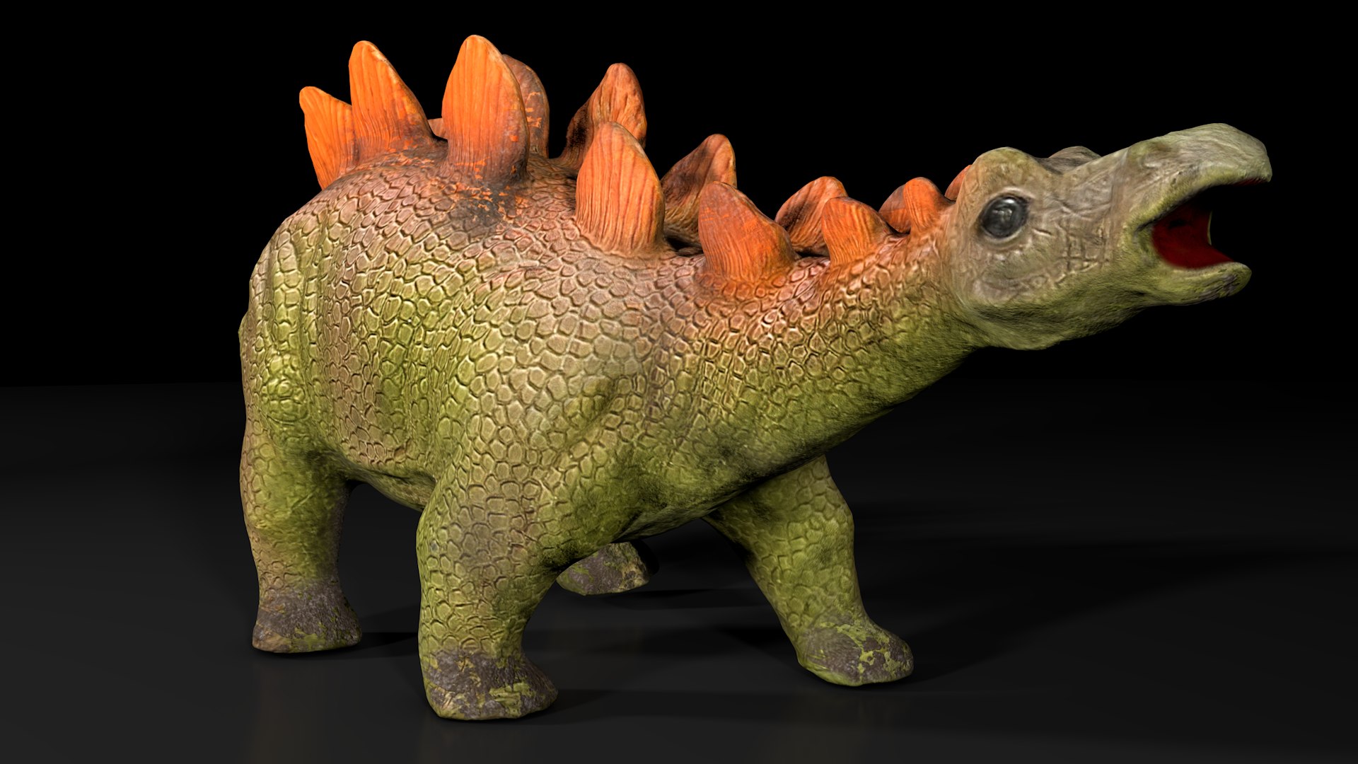 3D Model Stegosaurus Herbivorous Dinosaur - TurboSquid 2269514