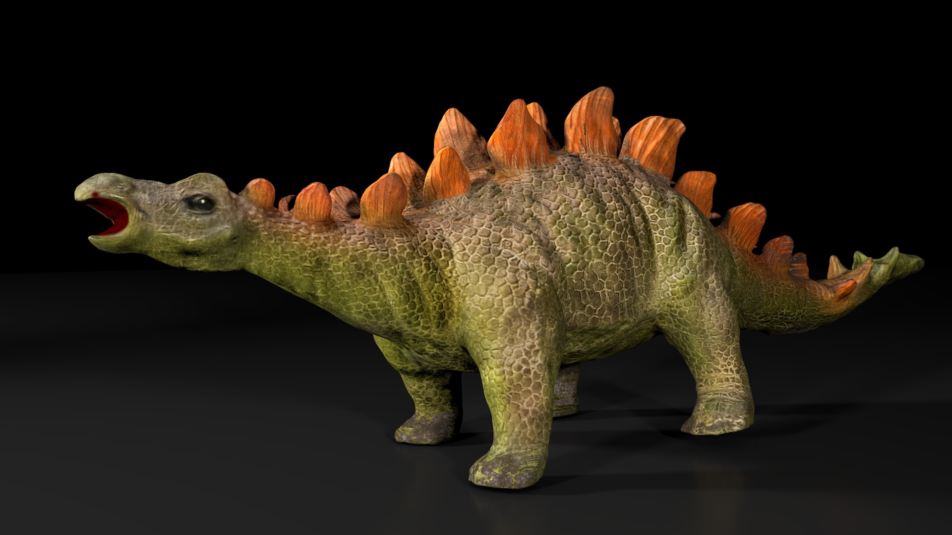 3D Model Stegosaurus Herbivorous Dinosaur - TurboSquid 2269514