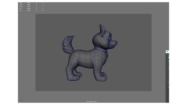 modelo 3d Dog Cartoon - TurboSquid 1935782