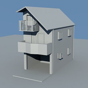 3d model japanese building