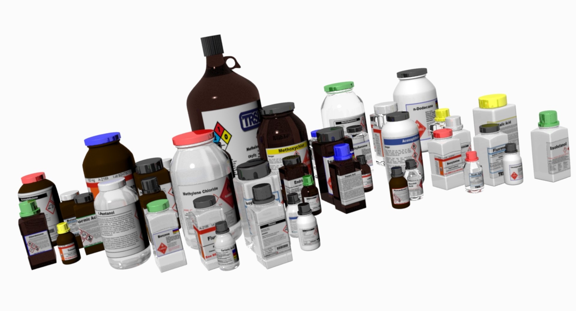 chemical bottles 3D https://p.turbosquid.com/ts-thumb/Sj/7YlDHf/nfYitJTq/chemcialbottles04/jpg/1525741129/1920x1080/fit_q87/2db9f79f6774f716c8f882e9a2e04ada5b1764b4/chemcialbottles04.jpg