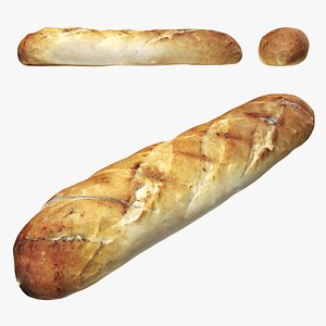 French bread with garlic butter