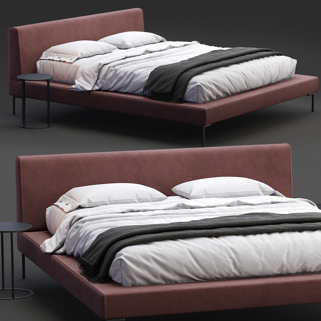 Bebitalia Bed Charles 3D - TurboSquid 1567254