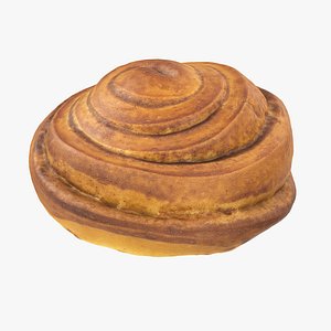 3D Sweet Bun model