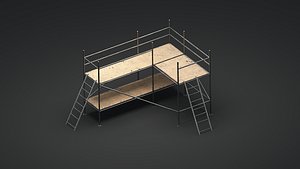 3D model Construction Scaffolding