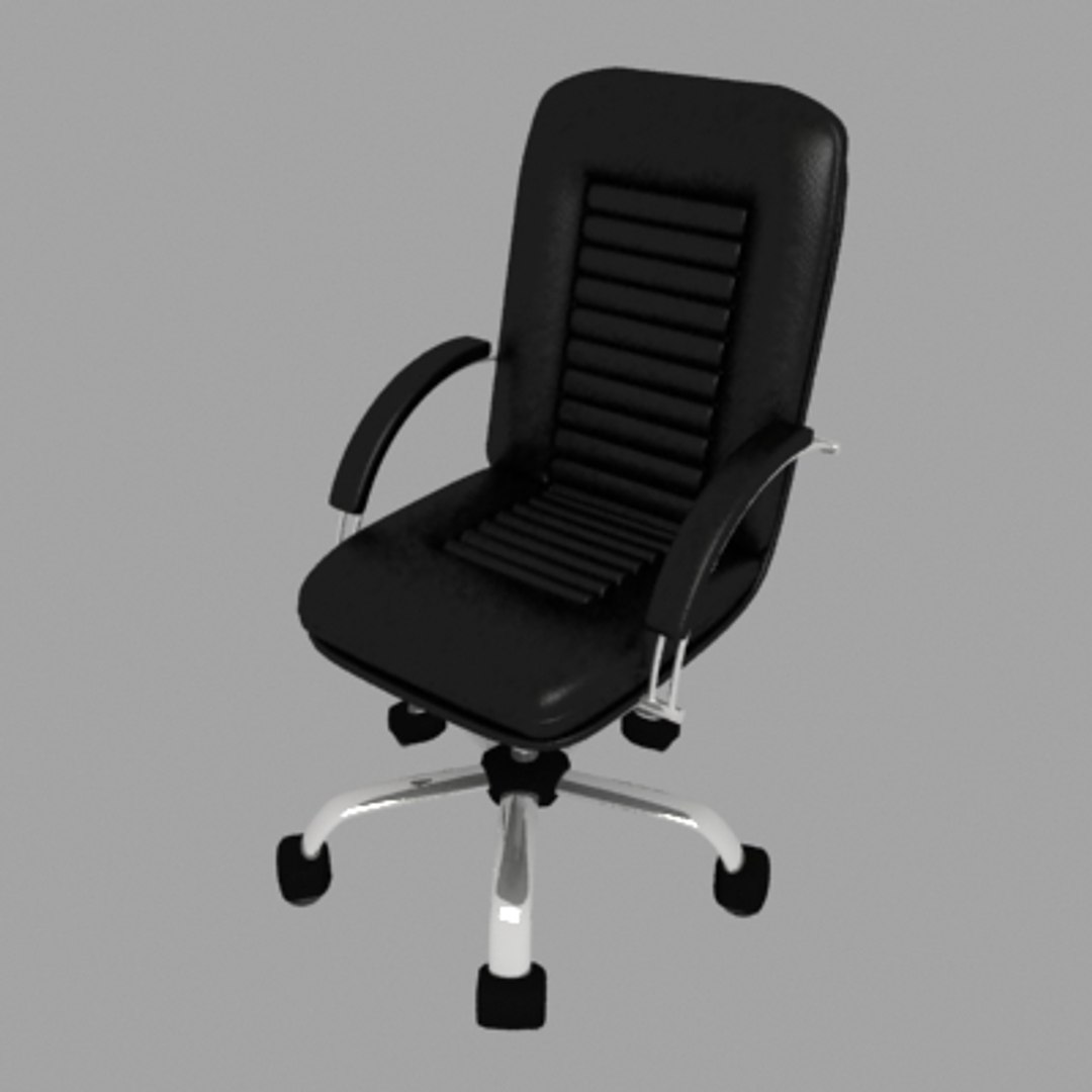 3d office chair model