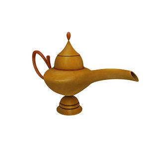 genie lamp 3D