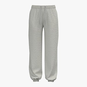 3D model Female cotton sweatpants